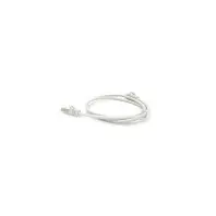 Патч-корд 1м FTP cat.5e, CU, RJ45, grey Merlion (PCM-CU-5E/1G)