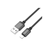 Кабель BOROFONE BX87 Sharp 20W AM / Lightning 1m Black  (6974443389005)