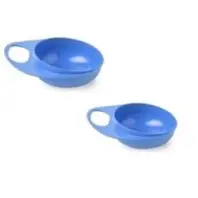 Тарілка дитяча Nuvita Easy Eating глибока 2 шт. синя (NV8431Blue) Тарілка дитяча Nuvita Easy Eating глибока 2 шт. синя (NV8431Blue)