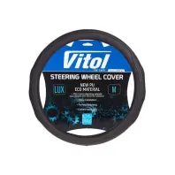 Чохол на руль VITOL M чорн (VLOD-19P009 BK M)