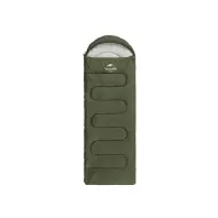 Спальний мішок Naturehike Y150L NH21MSD08, лівий, темно-зелений (6975641888758)