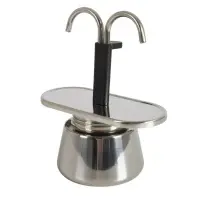 Кавоварка кемпінгова Bo-Camp Stainless Steel 2-cups Silver (2200545) Кавоварка кемпінгова Bo-Camp Stainless Steel 2-cups Silver (2200545)