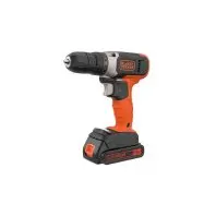 Шуруповерт Black&Decker 18 В Li-Ion, 1.5Ah, 600 об/хв, 1,2 кг (BCD001C1) Шуруповерт Black&Decker 18 В Li-Ion, 1.5Ah, 600 об/хв, 1,2 кг (BCD001C1)