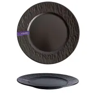 Тарілка Vittora Graphene Night обідня 260мм (VT-P-1260GN)
