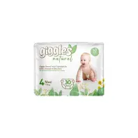 Підгузки Giggles Natural 4 Maxi 7-18 кг 30 шт (8680131206407) Підгузки Giggles Natural 4 Maxi 7-18 кг 30 шт (8680131206407)