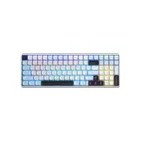 Клавіатура Aula S100pro RGB KRGD Brown Switch Wireless/Bluetooth/Type-C UA White/ Black (6948391205755)