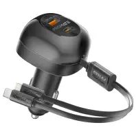 Зарядний пристрій Promate 1xUSB-C PD + 1xUSB + cable USB-C/Lightning max 81W black (powerdrive-rci81) Зарядний пристрій Promate 1xUSB-C PD + 1xUSB + cable USB-C/Lightning max 81W black (powerdrive-rci81)