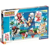 Пазл Clementoni Maxi Sonic 24 елементи (28526) Пазл Clementoni Maxi Sonic 24 елементи (28526)