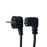 Кабель живлення C13 1.8m corner black Armorstandart (ARM73124)