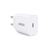 Зарядний пристрій Choetech USB-С 20W PD/QC (Q5004-EU-WH) Зарядний пристрій Choetech USB-С 20W PD/QC (Q5004-EU-WH)