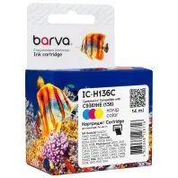 Картридж Barva HP 136 (C9361HE) 220c, Color (IC-H136C)