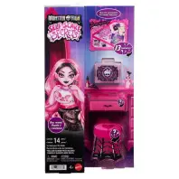 Лялька Monster High сюрприз Таємні ритуали краси Дракулори (JHK43) Лялька Monster High сюрприз Таємні ритуали краси Дракулори (JHK43)