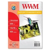 Фотопапір WWM 13x18 (G200.P100) Фотопапір WWM 13x18 (G200.P100)