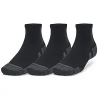 Шкарпетки Under Armour 1379510-001 Performance Tech 3 пари Qtr чорний LG (196884000998)