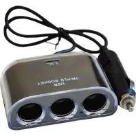 Зарядний пристрій Atcom ES-09 (HUB 3*DC12 + 1*USB, 2.1A) (13151) Зарядний пристрій Atcom ES-09 (HUB 3*DC12 + 1*USB, 2.1A) (13151)