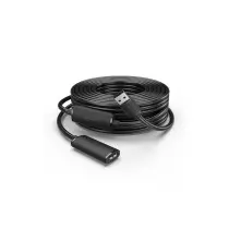 Дата кабель USB 2.0 AM/AF 15.0m Active black Vention (CBKBN)