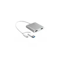 Адаптер USB-C/A to 2xHDMI F dual display J5create (JCA365-N) Адаптер USB-C/A to 2xHDMI F dual display J5create (JCA365-N)