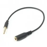 Кабель мультимедійний Jack 3.5mm M/Jack 3.5mm F L-R-MIC-GND to L-R-GND-MIC Cablexpert (CCA-419) Кабель мультимедійний Jack 3.5mm M/Jack 3.5mm F L-R-MIC-GND to L-R-GND-MIC Cablexpert (CCA-419)