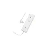 Мережевий фільтр живлення HOCO AC13A 5 роз, 3 USB, USB-C, 17W, 1,5м, White (AC13A/W)