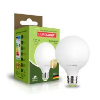 Лампочка Eurolamp LED G95 15W E27 3000K 220V (LED-G95-15272(P))