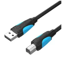 Кабель Vention AM/BM 1m Black (VAS-A16-B100) Кабель Vention AM/BM 1m Black (VAS-A16-B100)