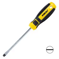 Викрутка Sigma шліцева SL 6.0x125мм CrV Mega (4009261)