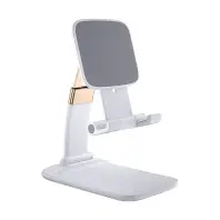 Універсальний тримач Essager Knight Foldable Desk Mobile Phone Holder Stand White  (EZJZM-QSSJ02)