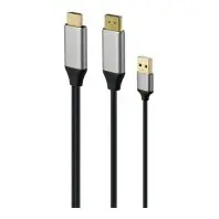 Перехідник Cablexpert HDMI to DisplayPort 4K 60Hz 2m (A-HDMIM-DPM-01) Перехідник Cablexpert HDMI to DisplayPort 4K 60Hz 2m (A-HDMIM-DPM-01)
