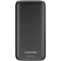 Батарея універсальна Canyon PB-301 30000mAh PD/20W, QC/3.0 (CNE-CPB301B)