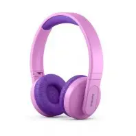 Навушники Philips Kids TAK4206 On-ear Colored light panels Wireless Pink (TAK4206PK/00) Навушники Philips Kids TAK4206 On-ear Colored light panels Wireless Pink (TAK4206PK/00)