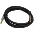 Кабель мультимедійний 3.5mm M to 3.5mm M 1.2m black Patron (CAB-PN-MUL-J-J-12)