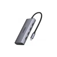Порт-реплікатор Ugreen Dock CM498 USB 3.0 Type-C -> 1хUSB-A 3.0/3хUSB-A 2.0/2xHDMI 4K 30Гц PD (35897) Порт-реплікатор Ugreen Dock CM498 USB 3.0 Type-C -> 1хUSB-A 3.0/3хUSB-A 2.0/2xHDMI 4K 30Гц PD (35897)