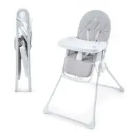 Стілець для годування Kinderkraft Binci Light Grey (5902533928019)