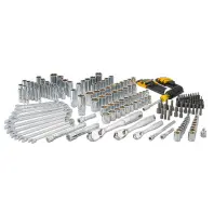 Набір інструментів DeWALT 1/4", 3/8", 1/2", 205 шт. (DWMT81534-1)