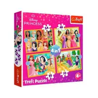 Пазл Trefl Princess Казкові історії 4 in 1 (35, 48, 54, 70) елемента (5900511346510) Пазл Trefl Princess Казкові історії 4 in 1 (35, 48, 54, 70) елемента (5900511346510)