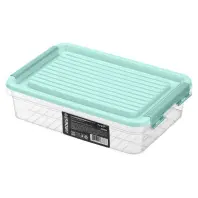 Харчовий контейнер Ardesto Fresh 1.8л, пластик, прямокутна, блакитний (AR1305B)