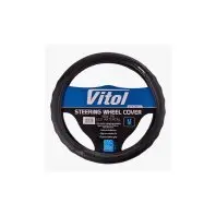 Чохол на руль VITOL M чорн (VLCU-1409009 M)