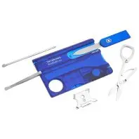 Мультитул Victorinox SwissCard Lite Transparent Blue (0.7322.T2)