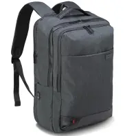 Рюкзак туристичний Semi Line USB 24 Dark Grey (P8003) (DAS303831)