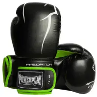 Боксерські рукавички PowerPlay 3018 12oz Black/Green (PP_3018_12oz_Black/Green) Боксерські рукавички PowerPlay 3018 12oz Black/Green (PP_3018_12oz_Black/Green)