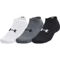 Шкарпетки Under Armour 1363241-003 Core No Show 3 пари Чорний MD (194513943142)