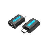 Перехідник USB 2.0 Type-C to USB AF (OTG) Vention (CDTB0)