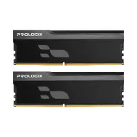 Модуль пам'яті для комп'ютера DDR4 32GB (2x16GB) 3200 MHz Onyx Black Prologix (PRO32GB3200YB4K)