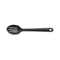 Ложка кухарська Kela Apart для сервіровки з прорізами, 34 см, чорна (12633)