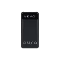 Батарея універсальна AURA NRG10 10000 mAh Black (PBANRG10B)
