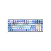 Клавіатура Aula S100pro RGB KRGD Red Switch Wireless/Bluetooth/Type-C UA White/Blue (6948391205762)