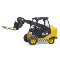 Масштабна модель автомобіля Bruder Навантажувач JCB Телескопічний з палетою (02512) Масштабна модель автомобіля Bruder Навантажувач JCB Телескопічний з палетою (02512)