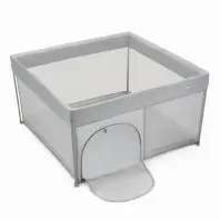 Дитячий манеж Kinderkraft Ziki Grey (5902533927623)