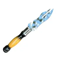 Виделка для зняття м'яса Metalzavod 280х3мм двокольорова (VLK-3MM-DUO)
