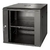 Шафа настінна Kingda 12U 19" 600x450 RAL9004 (KD-007-6412) Шафа настінна Kingda 12U 19" 600x450 RAL9004 (KD-007-6412)